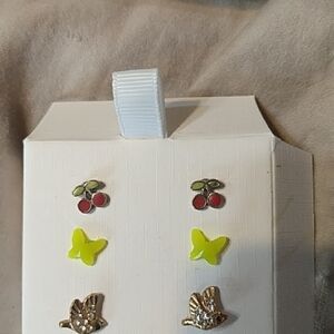 Red and Yellow Jewelry Set Accessories